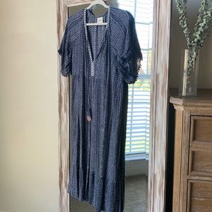Midi length BoHo dress